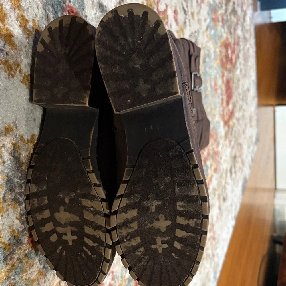 Dark Brown Winter Boots